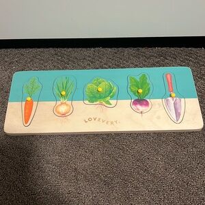 Lovevery Community Garden Puzzle, from Pioneer Kit (16-18 mo)